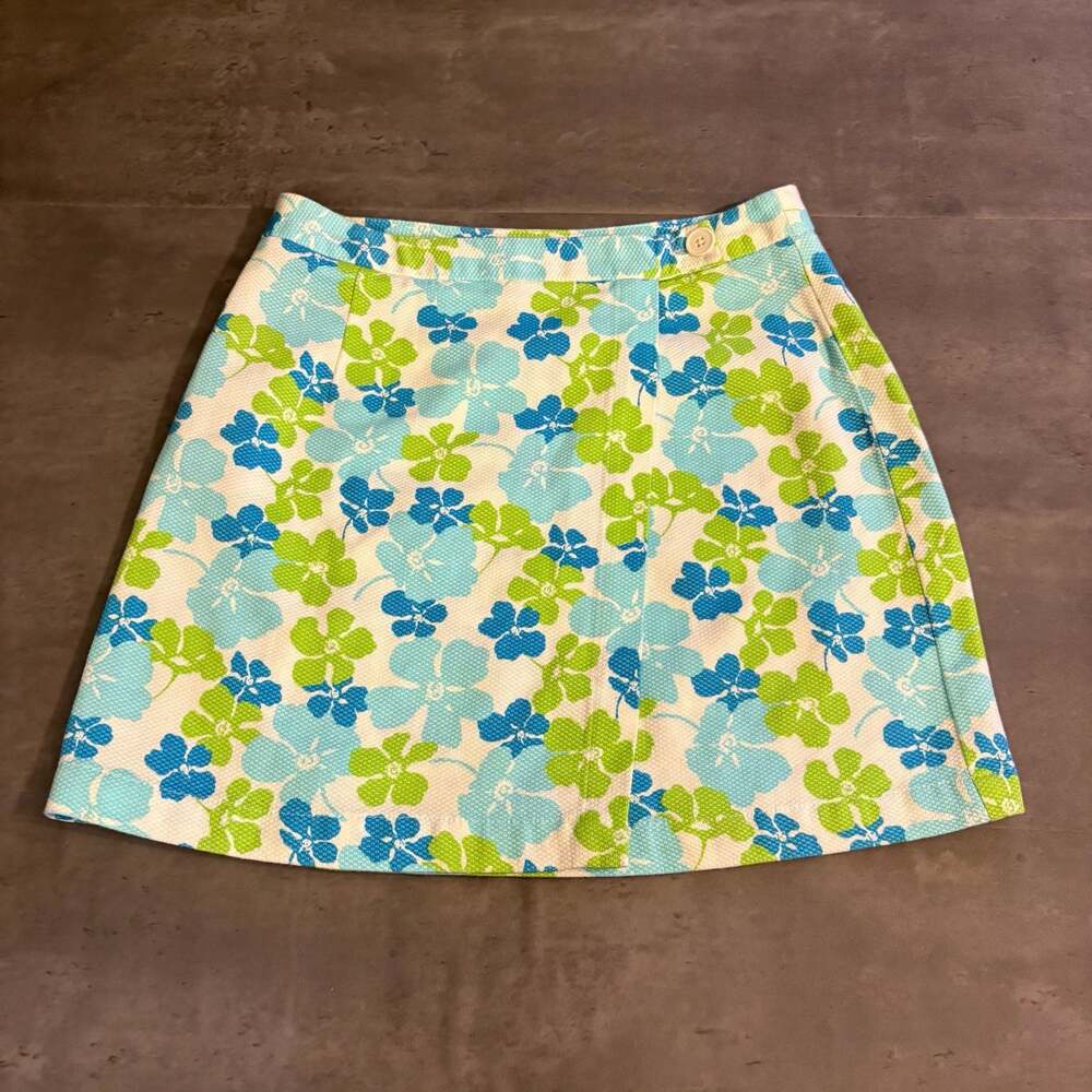 Vintage Gap Floral Mini Skirt Size 2